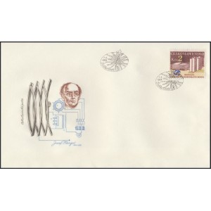 2649 FDC - &Uacute;středn&iacute; telekomunikačn&iacute; budova v Bratislavě