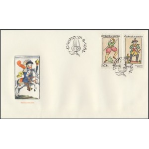 2656-2660 (s&eacute;rie FDC) - Hrac&iacute; karty