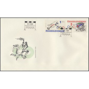 2663-2666 (s&eacute;rie FDC) - Sport - olympijsk&eacute; hnut&iacute;