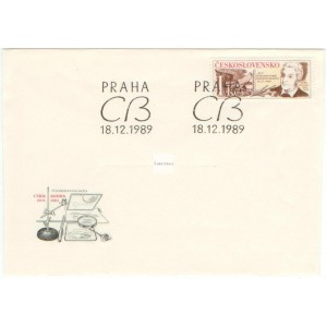 2920 FDC - Den čs. po&scaron;tovn&iacute; zn&aacute;mky