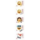 1264-1268 (s&eacute;rie svisle) - Emoji