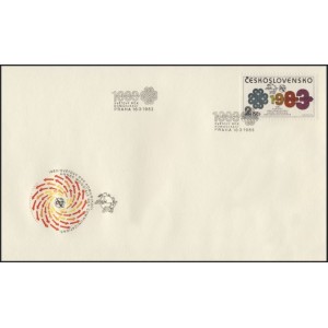 2581 FDC - OSN - Světov&yacute; rok komunikac&iacute;