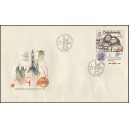 2586 FDC - INTERKOSMOS - 5. v&yacute;roč&iacute; letu SSSR-ČSSR