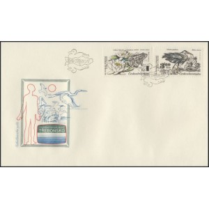 2587-2592 (s&eacute;rie FDC) - Ochrana př&iacute;rody v ČSSR