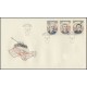 2593-2595 FDC - Velitelé Sovětské armády