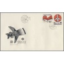 2605-2607 (s&eacute;rie FDC) - Světov&yacute; rok komunikac&iacute; - 60 let ČSA