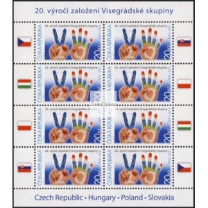 0673 PL - 20. v&yacute;roč&iacute; založen&iacute; Visegr&aacute;dsk&eacute; skupiny
