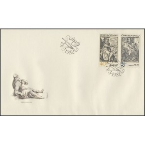 2533-2537 (s&eacute;rie FDC) - Hudebn&iacute; motivy star&yacute;ch rytin