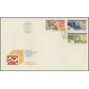 2557-2559 FDC - &Uacute;spěchy socialistick&eacute; v&yacute;stavby v ČSSR