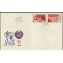 2561-2562 FDC - 65. v&yacute;roč&iacute; VŘSR a 60. v&yacute;roč&iacute; vzniku SSSR
