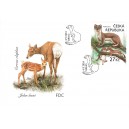 1282 FDC: Hranostaj a Jelen lesn&iacute;