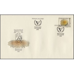 2468 FDC - Mezin&aacute;rodn&iacute; rok invalidů