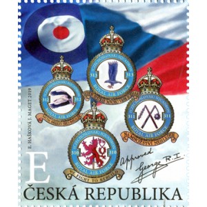 1046-1047 (s&eacute;rie) - Českosloven&scaron;t&iacute; letci v RAF