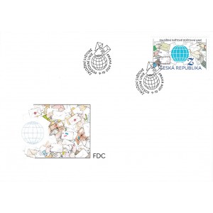 1291 FDC -  Založen&iacute; Světov&eacute; po&scaron;tovn&iacute; unie