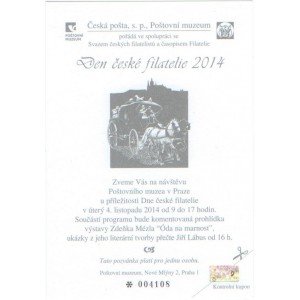 PPM16 - Den česk&eacute; filatelie 2014