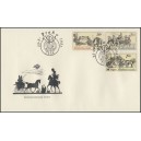 2469-2473 (s&eacute;rie FDC) - Po&scaron;tovn&iacute; muzeum - historick&eacute; po&scaron;tovn&iacute; vozy