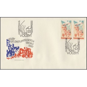 2490 FDC - Volby do zastupitelsk&yacute;ch org&aacute;nů