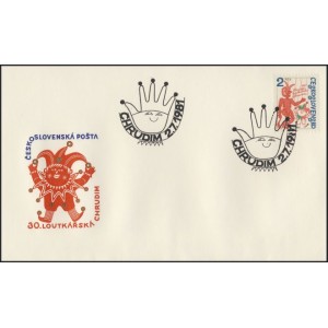 2497 FDC - 30 let Loutk&aacute;řsk&eacute; Chrudimi