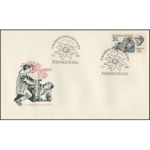 2501 FDC - Mezin&aacute;rodn&iacute; v&yacute;stup ml&aacute;deže na Rysy