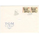 2923 FDC - V&yacute;roč&iacute; osobnost&iacute;, Masaryk