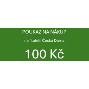 D&aacute;rkov&yacute; poukaz na 100 Kč
