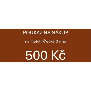 D&aacute;rkov&yacute; poukaz na 500 Kč