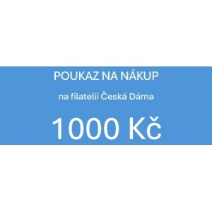D&aacute;rkov&yacute; poukaz na 1000 Kč