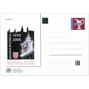 119 CDV 118/05 - B&aacute;nsk&aacute; Bystrica - 750. v&yacute;roč&iacute; udělen&iacute; městsk&yacute;ch pr&aacute;v