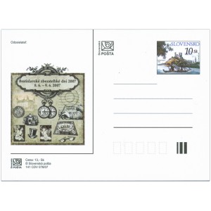141 CDV 078/07 - Bratislavsk&eacute; sběratelsk&eacute; dny 2007