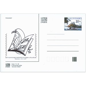 149 CDV 078/07 - Den slovensk&eacute; po&scaron;tovn&iacute; zn&aacute;mky a filatelie