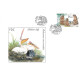 1325 FDC - Svišť horský﻿ a pelikán bílý
