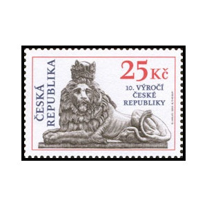 0346 - 10. v&yacute;roč&iacute; Česk&eacute; republiky