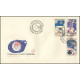 2429-2434 (série FDC) - Interkosmos