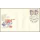 2459 FDC - 10. výročí založení SSM