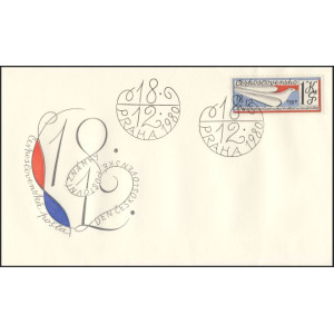 2466 FDC - Den československ&eacute; po&scaron;tovn&iacute; zn&aacute;mky