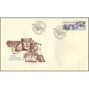 2370 FDC - 30 let světov&eacute;ho a československ&eacute;ho m&iacute;rov&eacute;ho hnut&iacute;