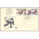 2305-2306 FDC - Hokejist&eacute; při hře