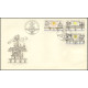 2316-2321 (série FDC) - Pražské mosty