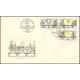 2316-2321 FDC - Pražské mosty