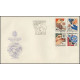 2232-2235 FDC - VI. zimní spartakiáda spřátelených armád v ČSSR