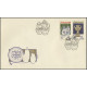 2257-2262 (série FDC) - Tradice československého porcelánu