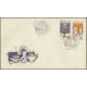 2257-2262 (série FDC) - Tradice československého porcelánu