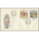 2201-2202 FDC - Bratislavské gobelíny