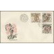 2127-2129 FDC - 30. výročí zničení českých a slovenských obcí