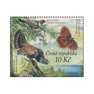 0691-0694 (s&eacute;rie) - Ochrana př&iacute;rody - &Scaron;umava