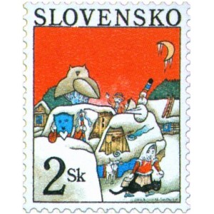 0106 - V&aacute;noce 1996 - Na kysuckej dědině