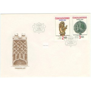 2943-2944 FDC - Pražsk&yacute; hrad