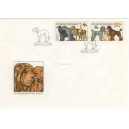 2947-2948 FDC (s&eacute;rie) - Světov&aacute; v&yacute;stava psů