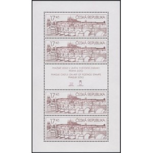 0631 PL (typ A) - V&yacute;stava Pražsk&yacute; hrad v uměn&iacute; po&scaron;tovn&iacute; zn&aacute;mky