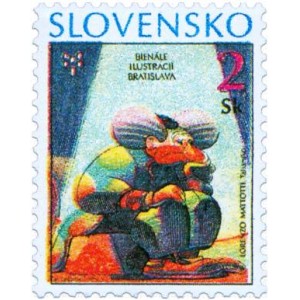 0075-76 (s&eacute;rie) - Bien&aacute;le ilustrac&iacute; Bratislava 1995